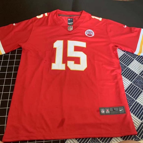 NFL Kansas City Chiefs Patrick Mahomes Nike 15# Jersey - Picture 1 of 10